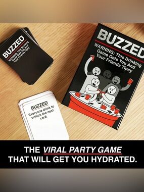 Black Buzzed Card Game for Fun Gatherings